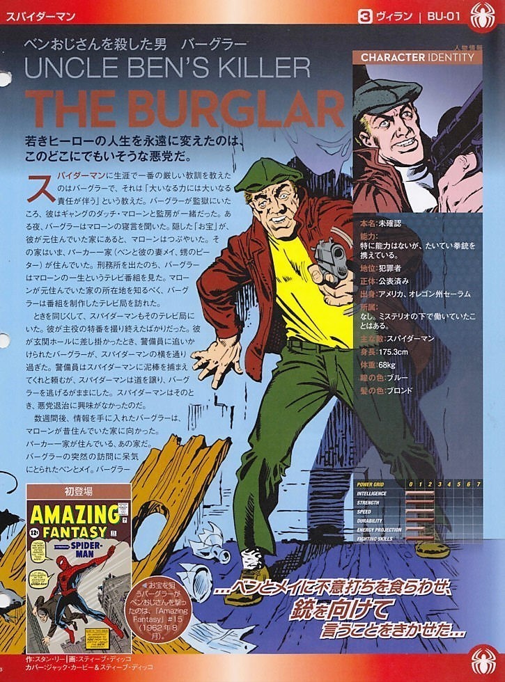 マーベル・ファクト・ファイル44号～46号: Spider-Manブログ, 画像サイズ:725x980
