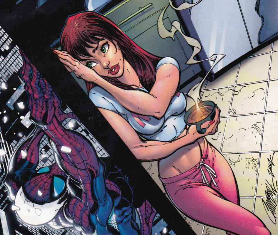 Mary Jane J. Scott Campbell Spider-Man Collection: Spider-Manブログ