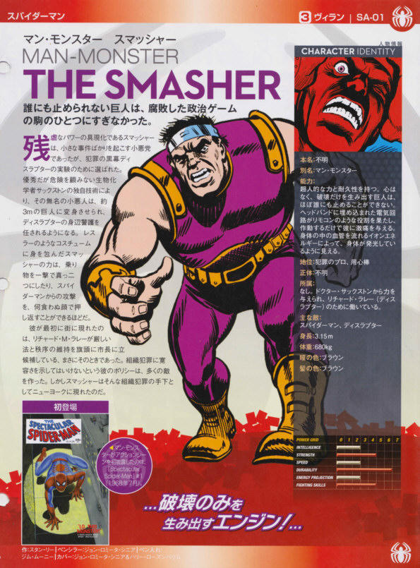 マーベル・ファクト・ファイル29号～32号: Spider-Manブログ