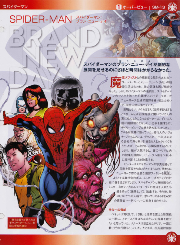 マーベル・ファクト・ファイル37号～40号: Spider-Manブログ